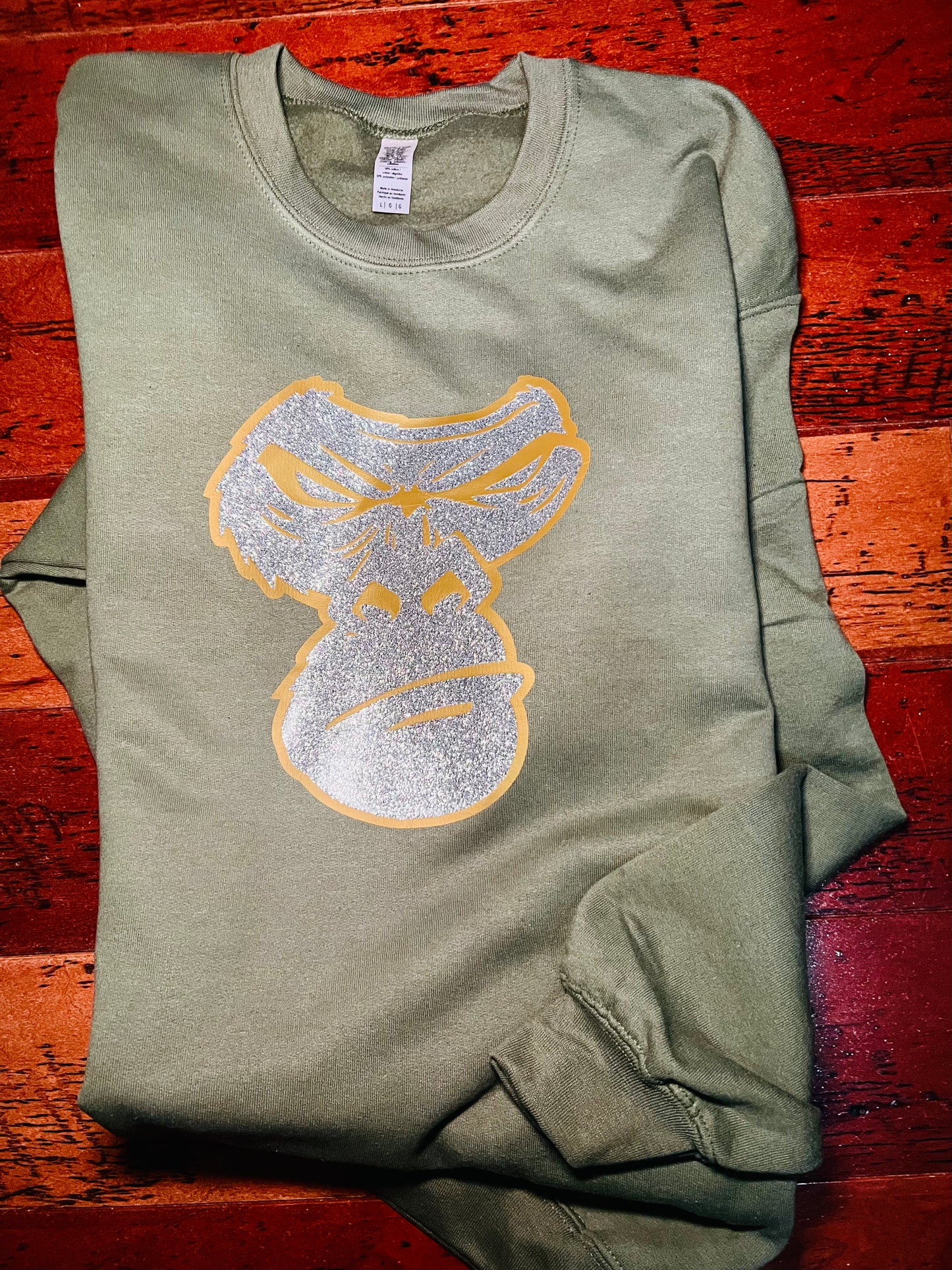 Chicagorilla- Crew Neck Sweatshirt