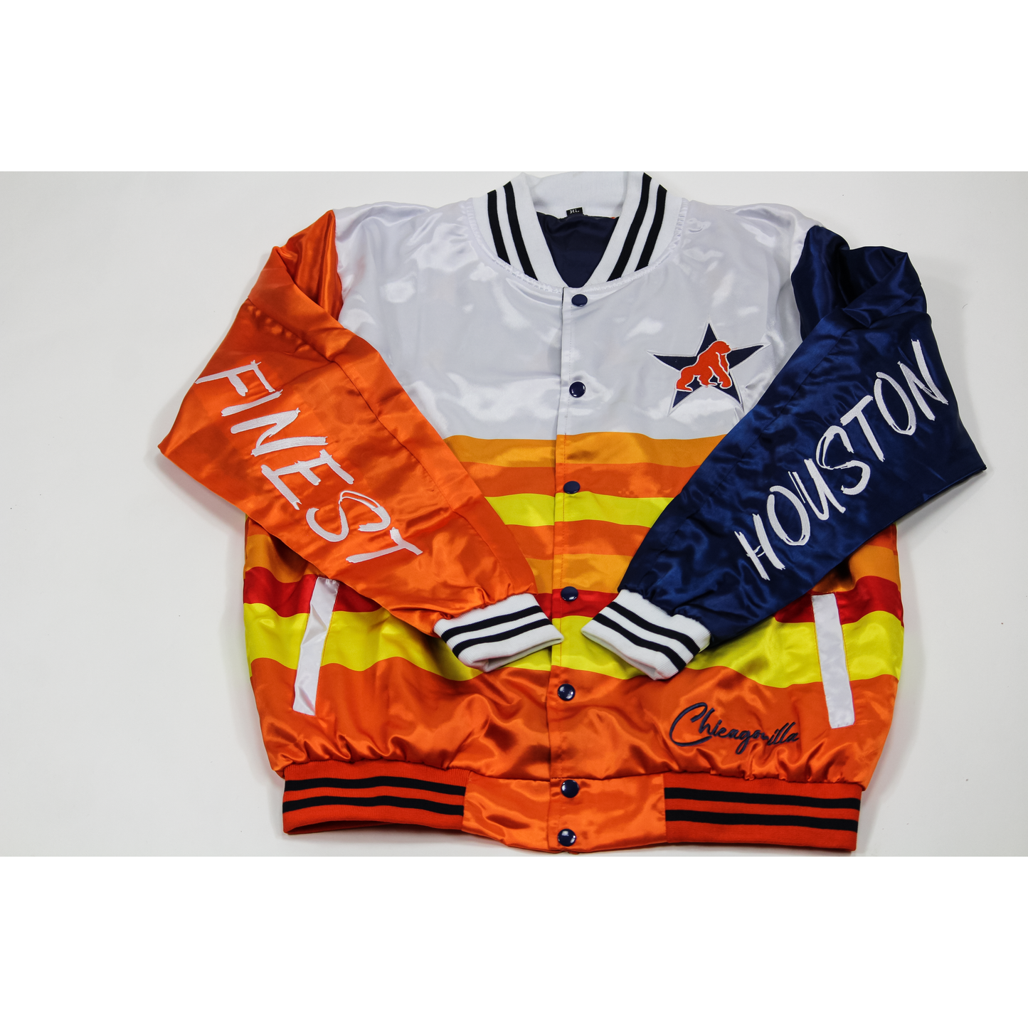 ***PRE ORDER*** Bomber jacket  - H-town finsest